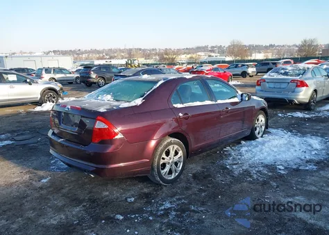 2012 Ford Fusion Se from USA, damaged, VIN 3FAHP0HA6CR288208